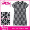 STUSSY WOMEN Mini Icon T-Shirt Dress 214290画像