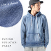 CORISCO INDIGO PULLOVER PARKA 136117画像