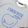 UNDERCOVER SMILE APPLE SWEAT TOP GRAY画像