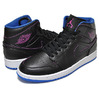 NIKE AIR JORDAN 1 MID "Radio Raheem" blk/f.pink-p.blu 554724-029画像