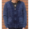 HOUSTON INDIGO ZIP CARDIGAN 21125画像