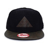 FITTED HAWAII WAIWAI NIHI SNAPBACK BLACKxBROWN NEFTH113画像