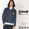 Schott DENIM G JACKET HORSE WITH A NAME 3162002画像