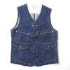 BURGUS PLUS Selvedge Denim Work Vest BP16903画像