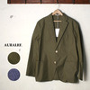 AURALEE HIGH COUNT FINX CHAMBRAY JACKET A6SJ01HC画像