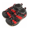 KEEN Newport H2 YOUTH Black/Racing Red Multi 1014258画像