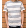 Velva Sheen WIDE BORDER S/S C/N TEE 161550W画像