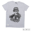 TWOANGLE YEAZY TEE M.GREY画像