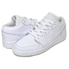 NIKE AIR JORDAN 1 LOW BG wht/wht-wht 553560-122画像