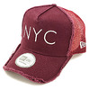 NEW ERA 9FORTY D-Frame Trucker DAMAGED NYC CAP 11226201画像