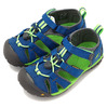 KEEN Seacamp II CNX CHILDREN True Blue/Jasmine Green 1014471画像