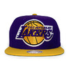 Mitchell & Ness LOS ANGELES LAKERS 2T XL LOGO SNAPBACK PURPLExGOLD CNFMNLAL052画像