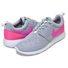 NIKE ROSHE ONE GS w.gry/h.pink-c.gry-wht 599729-012画像