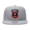 Mitchell & Ness D.C. UNITED SNAPBACK GREY CNFMNDCU003画像