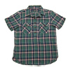 TOPAZ Cotton/Linen Short Sleeve Pullover Work Shirts「JACKSONVILLE」 TS-2323画像