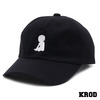 KROD B.I.G. 6-PANEL CAP BLACK画像