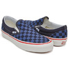 VANS CLASSIC SLIP-ON 98 REISSUE (50TH) STV / CHECKERS / NAVY / BLUE VN0A2XS4JVH画像