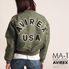 AVIREX WOMENS MA-1 COMMERCIAL LOGO "NEW" 6262078画像