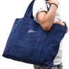 WTW TOTE BAG L NAVY画像