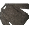 Athena Designs #4126 CREWNECK HANDKNIT HONEY COMB SWEATER/dark grey画像