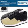 Saucony SHADOW ORIGINAL SUEDE Black/Off White S70257-5画像