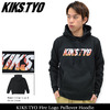 KIKS TYO Fire Logo Pullover Hoodie KT1609C-08画像