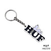 HUF × PEANUTS SNOOPY KEYCHAIN WHITE画像