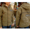 COLIMBO HUNTING GOODS DECK OFFICER'S OVER-COAT OBSERVER PARKA USS HAMPTON SAN FRANCISCO AGAIN ZR-0126画像