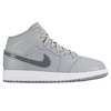 NIKE AIR JORDAN 1 MID BG WOLF GREY/COOL GREY-WHITE 554725-033画像