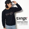 range bandanna addict crew neck sweat RG16F-SW04画像