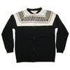 FULLCOUNT Vintage Snow Pattern Fastener Front Sweat Shirts 3717画像