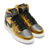 NIKE AIR JORDAN 1 RETRO HIGH BHM GG MTLC GOLD/BLACK-WHITE 909805-700画像