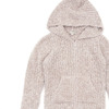 BAREFOOT DREAMS for Ron Herman RIBBED HOODIE WHITE/LINEN/STONE画像