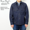 BURGUS PLUS Military Field Shirt Denim BP14501-DE画像