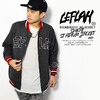 LEFLAH SWEAT STADIUM JACKET -RED-画像