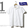 Pherrow's 17S-PIS2 ジャガードボーダー 半袖 オープンカラーシャツ画像