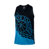 NIKE WINGS BLOCKOUT TANK BLACK/LT PHOTO BLUE/BLACK 842312-014画像