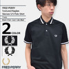 FRED PERRY Textured Raglan Sleeves S/S Polo Shirt F1626画像