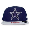 NEW ERA DALLAS COWBOYS NBA MURAL SNAPBACK NAVYxGREY EANEDCB141画像