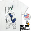 go slow caravan USA コットン 白くまプリント TEE 441986画像