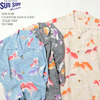 SUN SURF S/S RAYON ALOHA SHIRT "GOLD FISH" SS37466画像