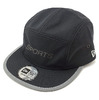 NEW ERA Jet Cap NYLON SPORT CAP BLACK/CLOUD 11404305画像