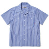 Bluco STANDARD WORK SHIRTS S/S (BLU×STP) OL-108-017画像