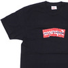 Supreme × COMME des GARCONS SHIRT Box Logo Tee BLACK画像