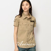 AVIREX S/S FATIGUE KHAKI SHIRT 6275036画像