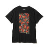 UBIQ THREE TIDES TATTOO × UBIQ “IREZUMI” T-SHIRT (Sakurafubuki) Designed by Mutsuo BLACK UB17S-PT06画像