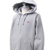 Supreme Small Box Zip Up Sweat GRAY画像