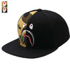 A BATHING APE 1ST CAMO SHARK SNAP BACK CAP 1D30-180-021画像