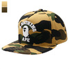 A BATHING APE 1ST CAMO SNAP BACK CAP 1D25-180-016画像