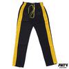 FNTY - Flying Ninety SIDELINE TRACK PANTS BLACKxYELLOW画像